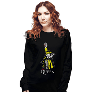 Daily_Deal_Shirts Long Sleeve Shirts, Unisex / Small / Black Evil Queen