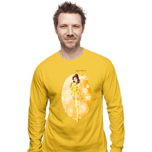 Load image into Gallery viewer, Shirts Long Sleeve Shirts, Unisex / Small / Gold Belle
