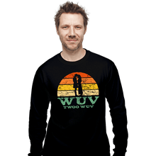 Load image into Gallery viewer, Secret_Shirts Long Sleeve Shirts, Unisex / Small / Black Vintage Wuv
