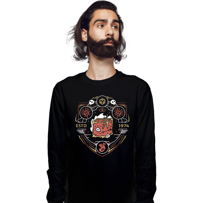 Shirts Long Sleeve Shirts, Unisex / Small / Black Top Dungeon Enemies