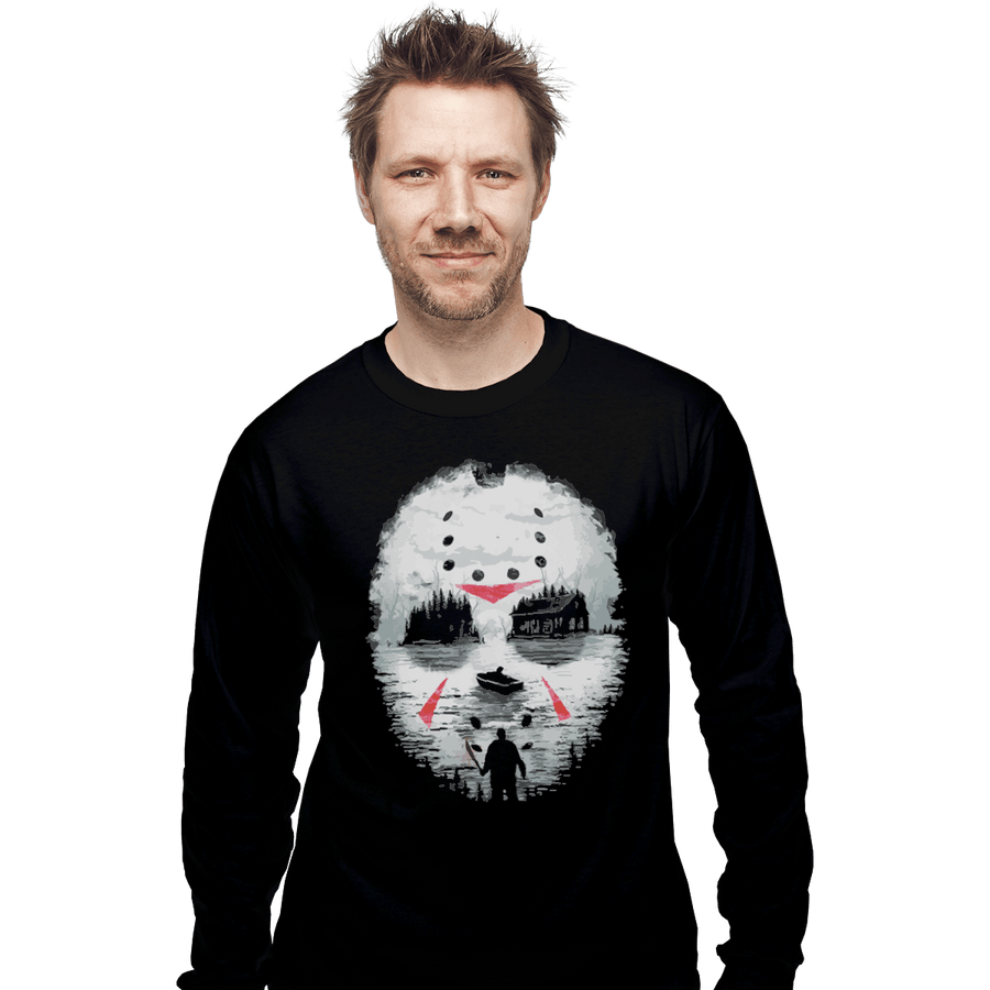 Shirts Long Sleeve Shirts, Unisex / Small / Black Friday Night Terror