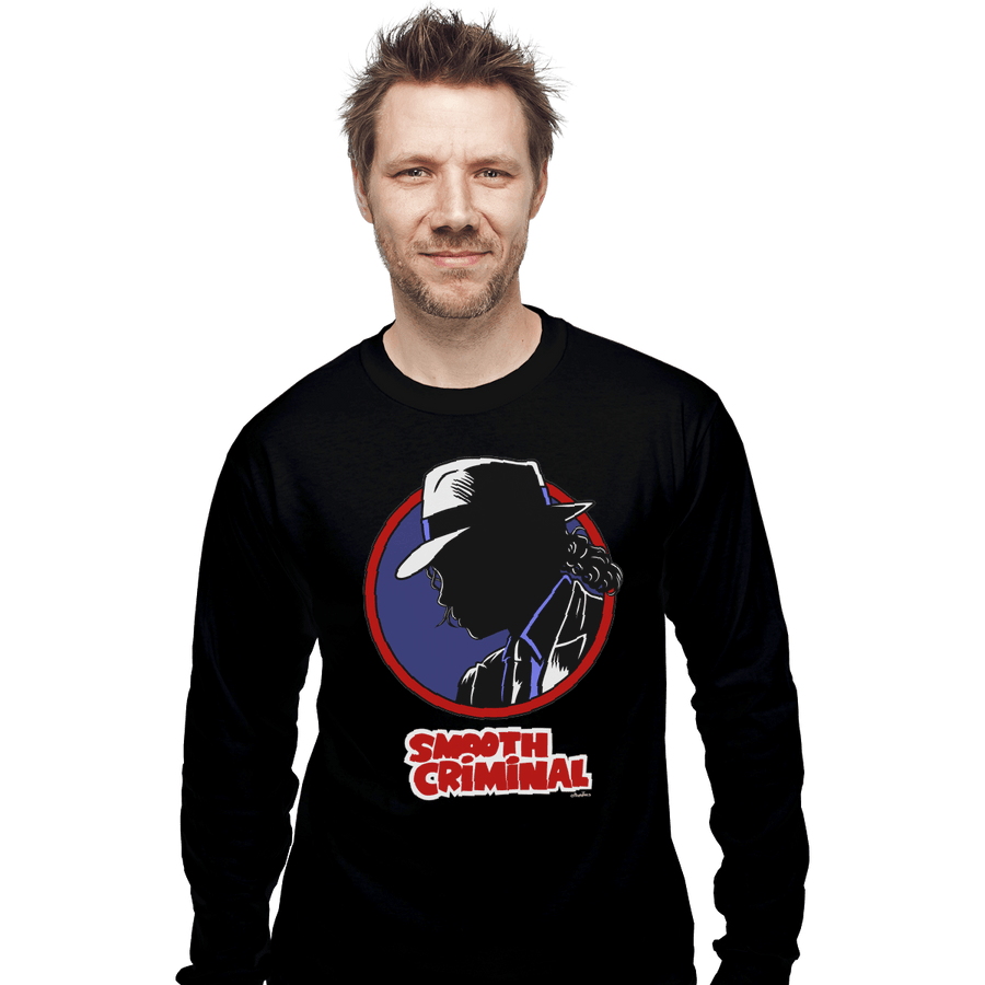 Shirts Long Sleeve Shirts, Unisex / Small / Black Smooth Criminal
