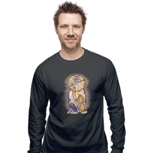 Load image into Gallery viewer, Shirts Long Sleeve Shirts, Unisex / Small / Charcoal In Power We Trust

