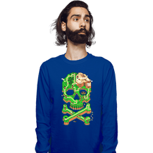 Load image into Gallery viewer, Secret_Shirts Long Sleeve Shirts, Unisex / Small / Royal Blue SNES Jolly Plumber
