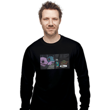 Load image into Gallery viewer, Secret_Shirts Long Sleeve Shirts, Unisex / Small / Black Frog Yelling At Child

