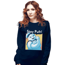 Load image into Gallery viewer, Shirts Zippered Hoodies, Unisex / Small / Navy Stay Puft!
