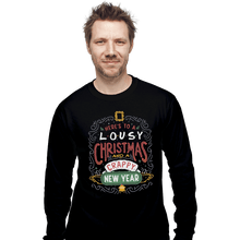 Load image into Gallery viewer, Shirts Long Sleeve Shirts, Unisex / Small / Black Friends Christmas
