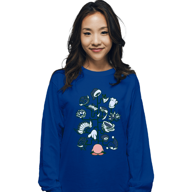 Shirts Long Sleeve Shirts, Unisex / Small / Royal Blue Hat Rack