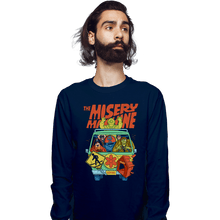 Load image into Gallery viewer, Secret_Shirts Long Sleeve Shirts, Unisex / Small / Navy Misery Machine
