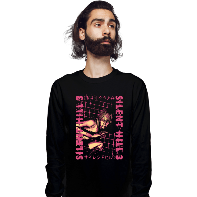 Daily_Deal_Shirts Long Sleeve Shirts, Unisex / Small / Black Run Heather