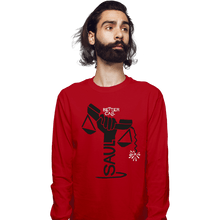 Load image into Gallery viewer, Daily_Deal_Shirts Long Sleeve Shirts, Unisex / Small / Red Saul On Saul
