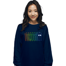 Load image into Gallery viewer, Secret_Shirts Long Sleeve Shirts, Unisex / Small / Navy Trails
