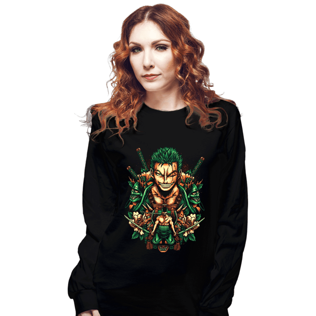 Shirts Long Sleeve Shirts, Unisex / Small / Black Rise Of The Pirate Hunter