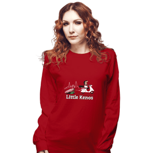 Shirts Long Sleeve Shirts, Unisex / Small / Red Little Kenos