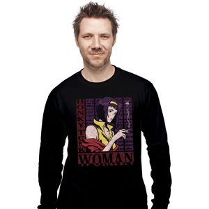 Shirts Long Sleeve Shirts, Unisex / Small / Black Honky Tonk Woman