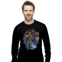 Load image into Gallery viewer, Daily_Deal_Shirts Long Sleeve Shirts, Unisex / Small / Black Ganondorf Crest
