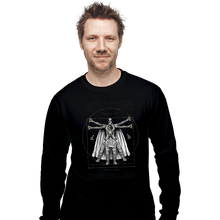 Load image into Gallery viewer, Daily_Deal_Shirts Long Sleeve Shirts, Unisex / Small / Black Vitruvian Moon Knight

