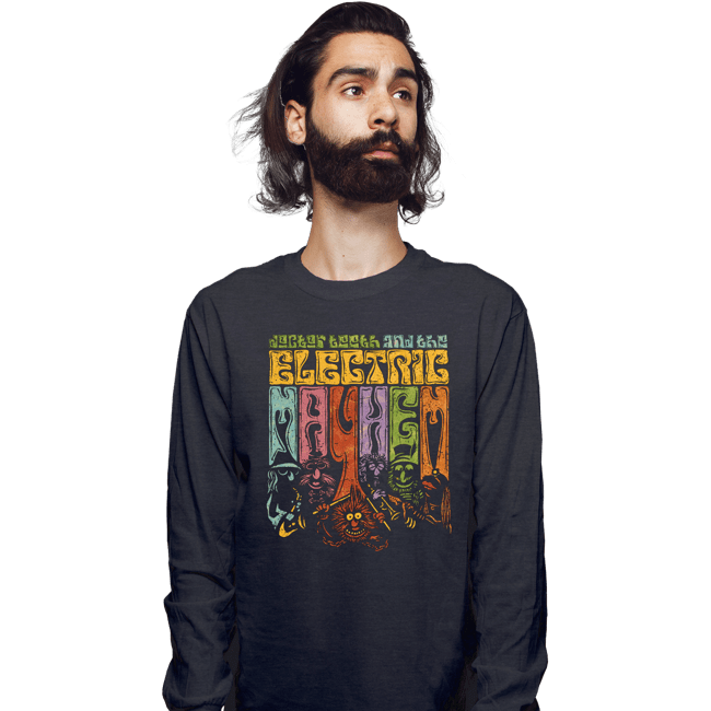 Daily_Deal_Shirts Long Sleeve Shirts, Unisex / Small / Dark Heather The Electric Mayhem