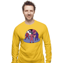 Load image into Gallery viewer, Secret_Shirts Long Sleeve Shirts, Unisex / Small / Gold A Poker Of Jokers
