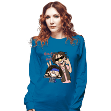 Load image into Gallery viewer, Shirts Long Sleeve Shirts, Unisex / Small / Sapphire Stoney And Link
