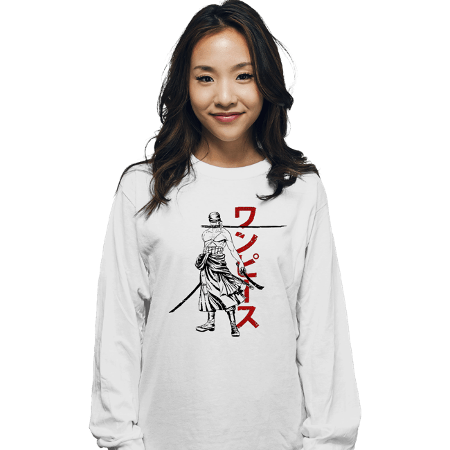 Shirts Long Sleeve Shirts, Unisex / Small / White The Pirate Hunter