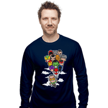 Load image into Gallery viewer, Shirts Long Sleeve Shirts, Unisex / Small / Navy Excelsior!
