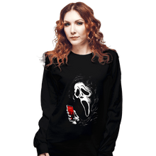 Load image into Gallery viewer, Secret_Shirts Long Sleeve Shirts, Unisex / Small / Black Ghost Call
