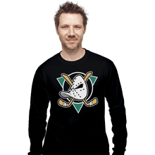 Load image into Gallery viewer, Secret_Shirts Long Sleeve Shirts, Unisex / Small / Black Ducks Fly Together
