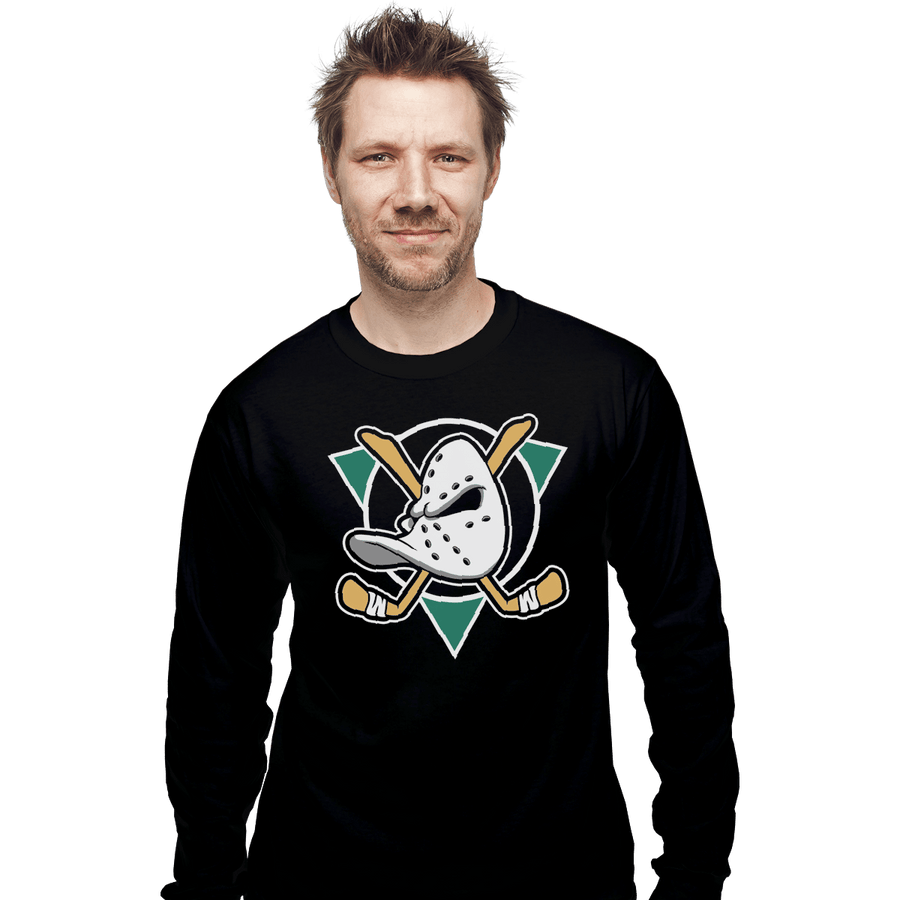 Secret_Shirts Long Sleeve Shirts, Unisex / Small / Black Ducks Fly Together