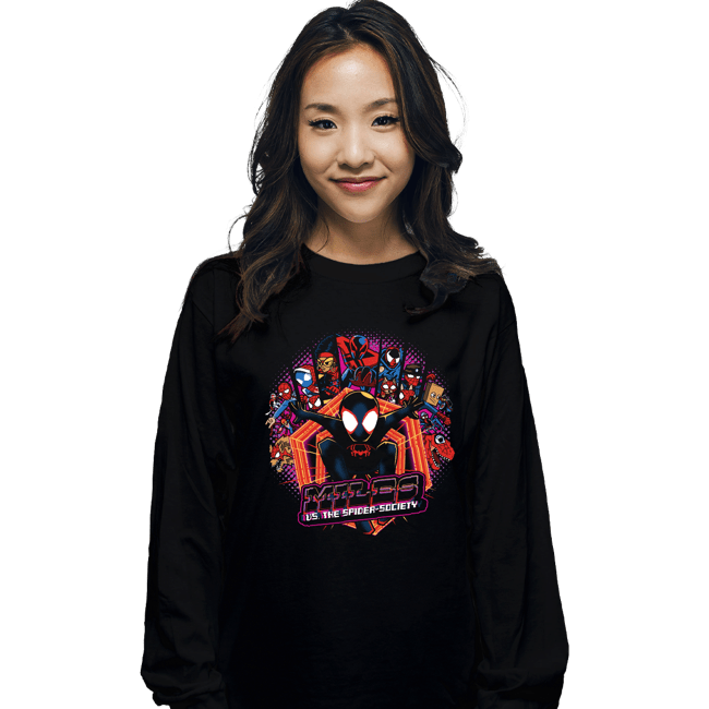 Daily_Deal_Shirts Long Sleeve Shirts, Unisex / Small / Black Anomaly Pilgrim