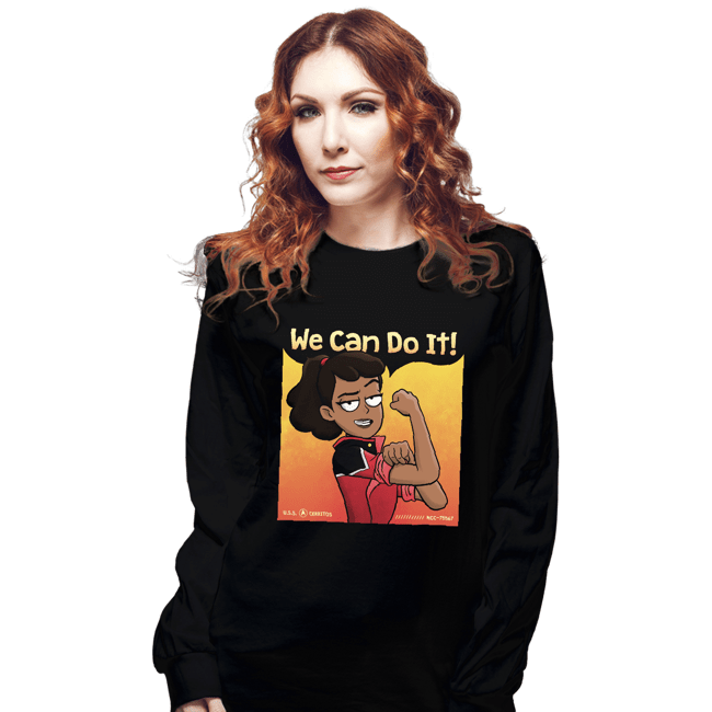Secret_Shirts Long Sleeve Shirts, Unisex / Small / Black The Lower Decks Can Do It
