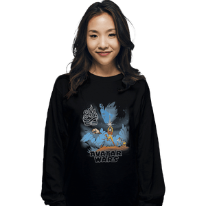 Shirts Long Sleeve Shirts, Unisex / Small / Black Avatar Wars