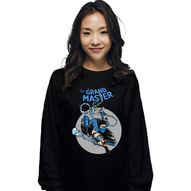Daily_Deal_Shirts Long Sleeve Shirts, Unisex / Small / Black The Grand Master