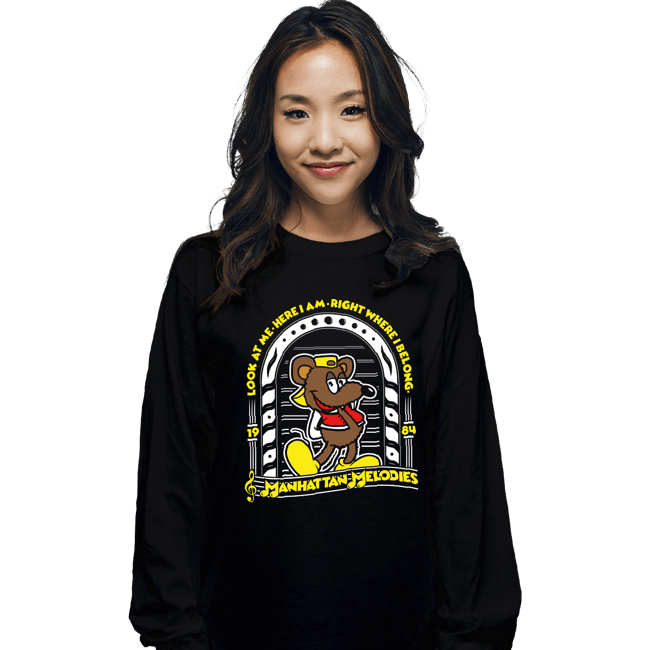 Shirts Long Sleeve Shirts, Unisex / Small / Black Rizzo Melodies