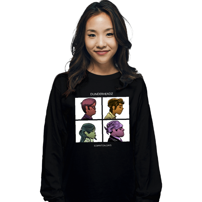 Shirts Long Sleeve Shirts, Unisex / Small / Black Dunderheadz