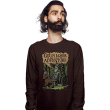 Load image into Gallery viewer, Daily_Deal_Shirts Long Sleeve Shirts, Unisex / Small / Dark Chocolate Middle Earth Adventure
