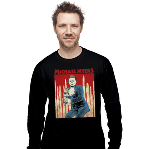 Shirts Long Sleeve Shirts, Unisex / Small / Black Michael Myers