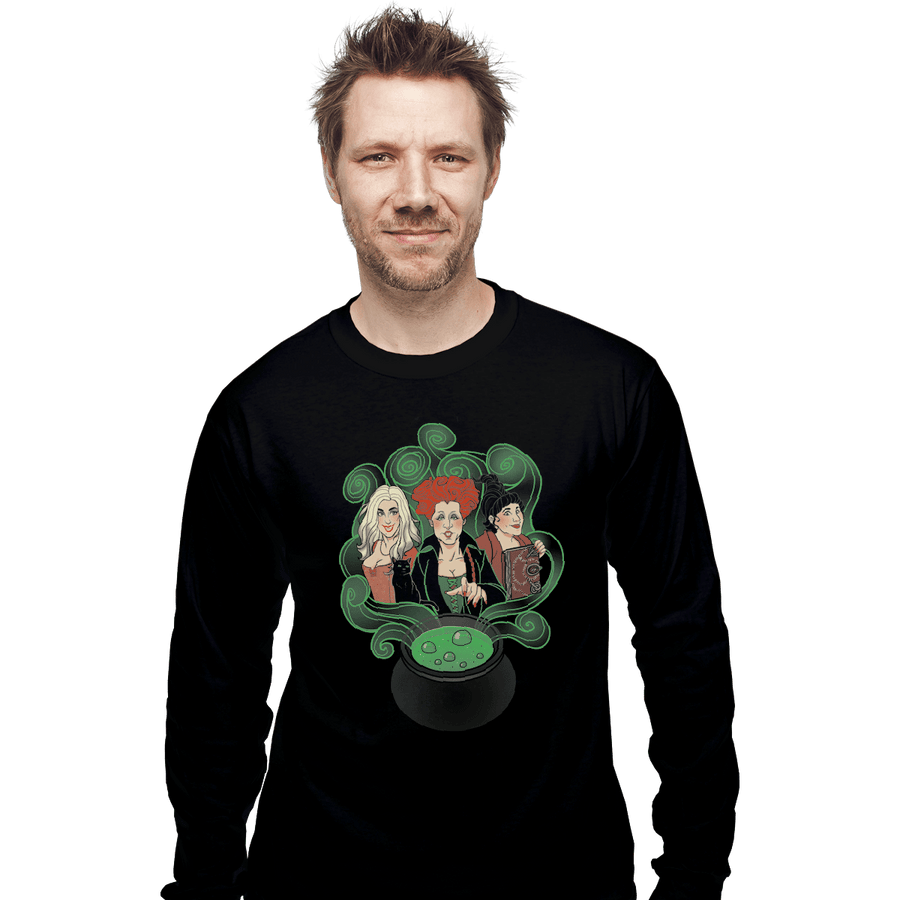 Shirts Long Sleeve Shirts, Unisex / Small / Black Hocus Pocus