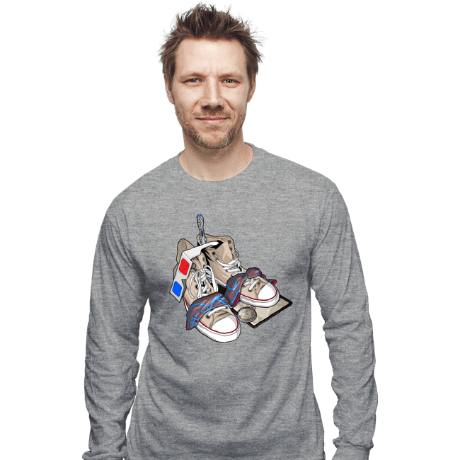 Shirts Long Sleeve Shirts, Unisex / Small / Sports Grey DecemStuff