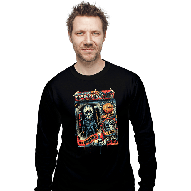 Shirts Long Sleeve Shirts, Unisex / Small / Black The Camper Bobblehead