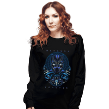 Load image into Gallery viewer, Daily_Deal_Shirts Long Sleeve Shirts, Unisex / Small / Black Wakanda Forever
