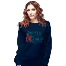 Load image into Gallery viewer, Secret_Shirts Long Sleeve Shirts, Unisex / Small / Navy Liger
