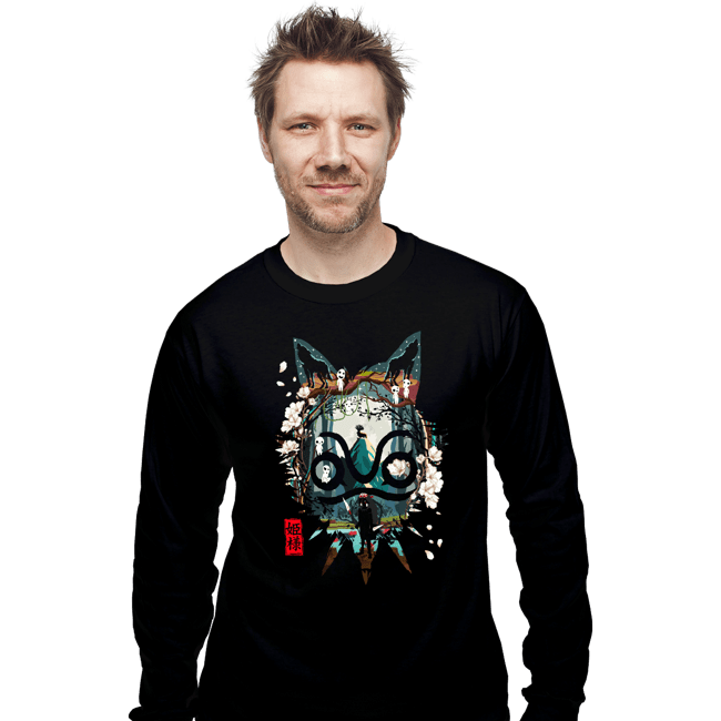 Daily_Deal_Shirts Long Sleeve Shirts, Unisex / Small / Black The Forest Princess