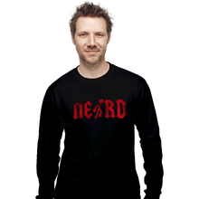 Load image into Gallery viewer, Shirts Long Sleeve Shirts, Unisex / Small / Black Nerd
