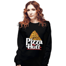 Load image into Gallery viewer, Daily_Deal_Shirts Long Sleeve Shirts, Unisex / Small / Black Pizza Sends Out
