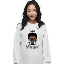 Load image into Gallery viewer, Secret_Shirts Long Sleeve Shirts, Unisex / Small / White Lionel Kitty
