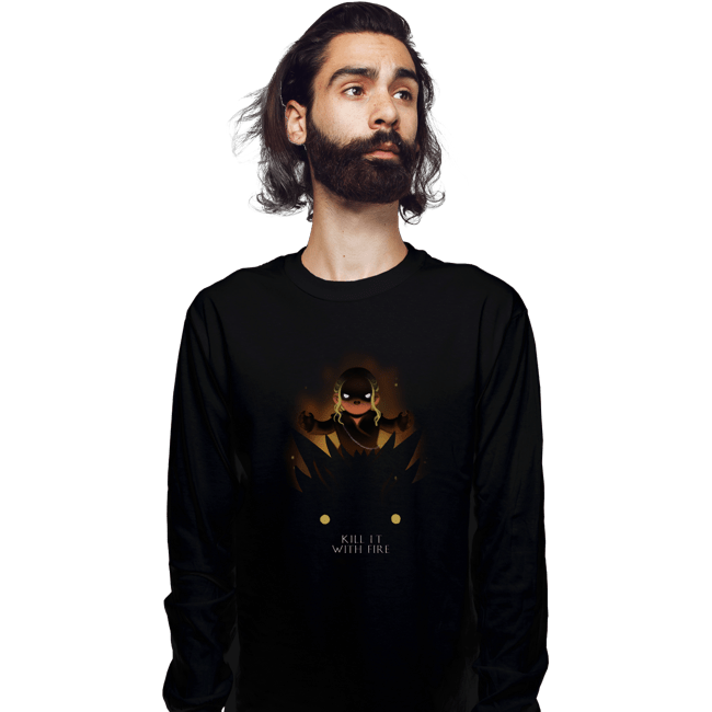 Shirts Long Sleeve Shirts, Unisex / Small / Black Dracarys