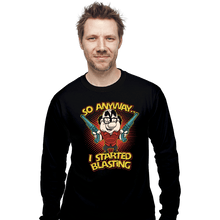 Load image into Gallery viewer, Shirts Long Sleeve Shirts, Unisex / Small / Black Blasting
