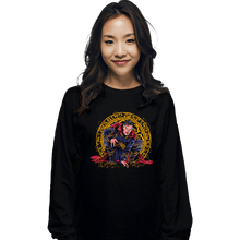 Load image into Gallery viewer, Secret_Shirts Long Sleeve Shirts, Unisex / Small / Black Strange Knight
