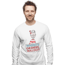 Load image into Gallery viewer, Shirts Long Sleeve Shirts, Unisex / Small / White Where&#39;s Grindelwaldo
